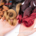 Synthetische Yaki Pony Frisuren Crochet Braid Hair Extenison